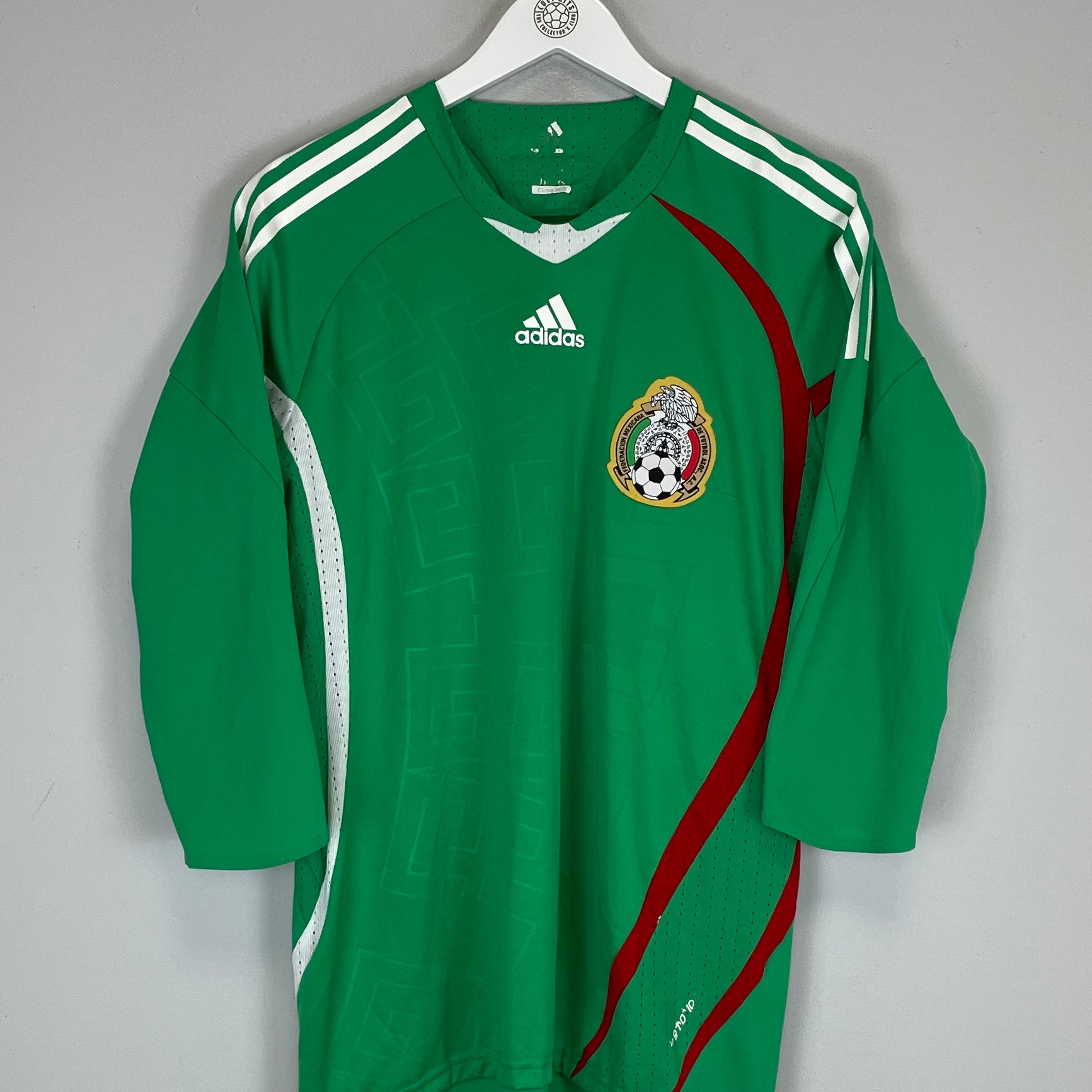 Shop 2008/10 MEXICO HOME SHIRT (M) ADIDAS, classic football shirts, vintage football shirts & retro soccer jerseys at Cult Kits