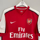 2008/10 ARSENAL NASRI #8 HOME SHIRT (L) NIKE