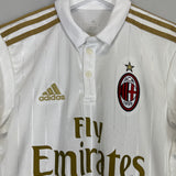 Shop 2016/17 AC MILAN BACCA #70 AWAY SHIRT (S) ADIDAS, classic football shirts, vintage football shirts & retro soccer jerseys at Cult Kits