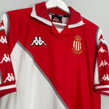 Shop 1998/99 MONACO HOME SHIRT (L) KAPPA, classic football shirts, vintage football shirts & retro soccer jerseys at Cult Kits