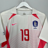 Shop 2002/03 SOUTH KOREA JH AHN #19 AWAY SHIRT (M) NIKE, classic football shirts, vintage football shirts & retro soccer jerseys at Cult Kits