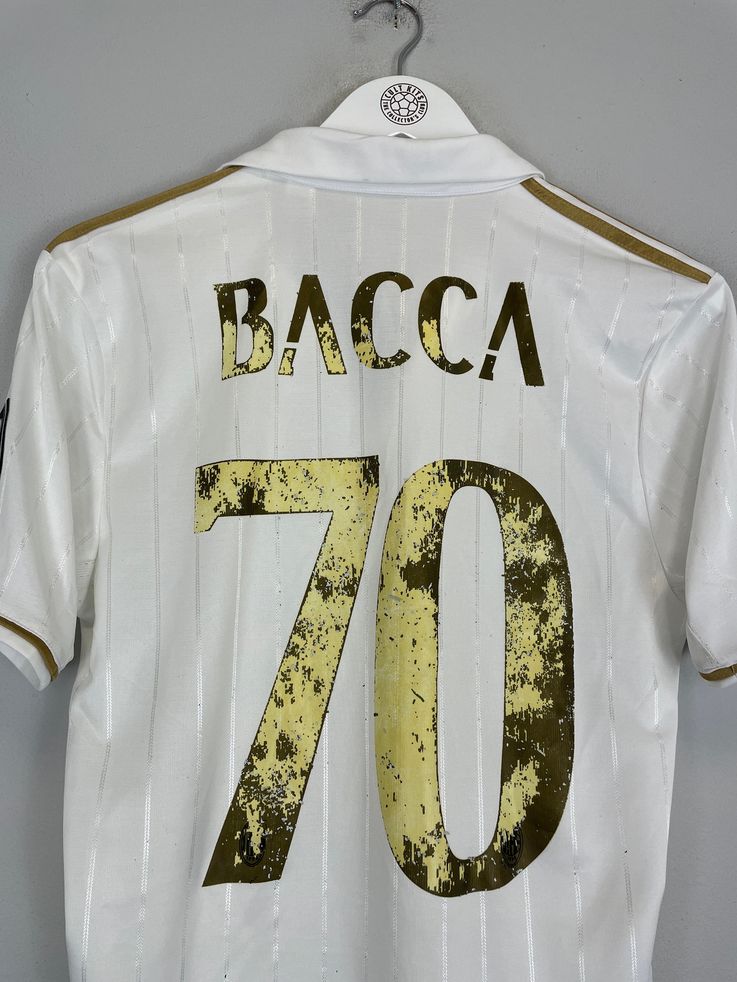 Shop 2016/17 AC MILAN BACCA #70 AWAY SHIRT (S) ADIDAS, classic football shirts, vintage football shirts & retro soccer jerseys at Cult Kits