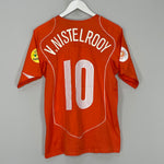 Shop 2004/06 NETHERLANDS V.NISTELROOY #10 HOME SHIRT (L) NIKE, classic football shirts, vintage football shirts & retro soccer jerseys at Cult Kits