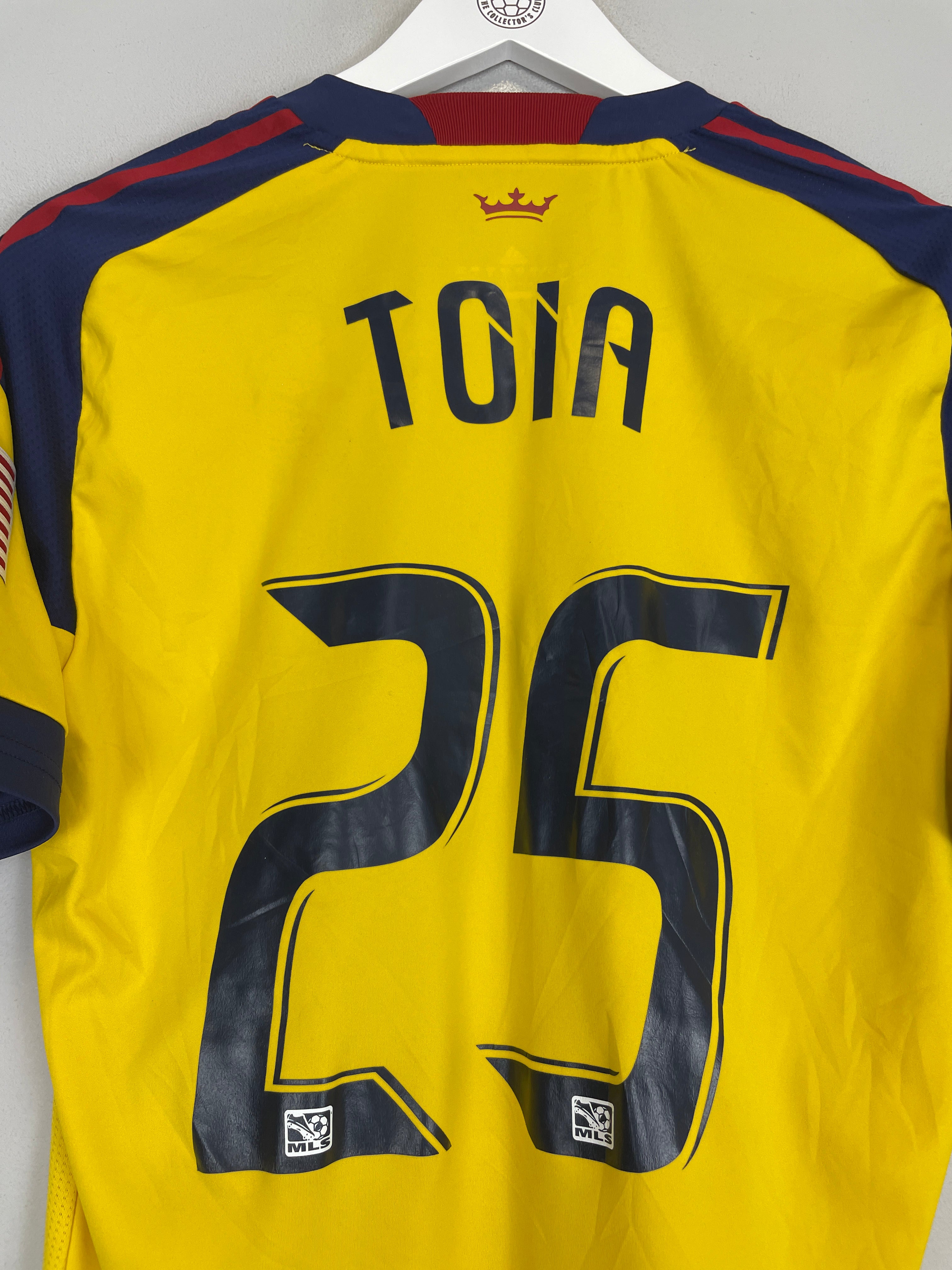 Shop 2010 REAL SALT LAKE TOIA #25 *PLAYER ISSUE* THIRD SHIRT (M) ADIDAS, classic football shirts, vintage football shirts & retro soccer jerseys at Cult Kits