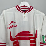 Shop 1996/97 TOROS NEZA HOME SHIRT (XL) ATLETICA, classic football shirts, vintage football shirts & retro soccer jerseys at Cult Kits