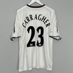 Shop 2003/04 LIVERPOOL CARRAGHER #23 AWAY SHIRT (L) REEBOK, classic football shirts, vintage football shirts & retro soccer jerseys at Cult Kits