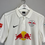 2014/15 RED BULL LEIPZIG WILLERS #4 *PLAYER ISSUE* HOME SHIRT (M) NIKE