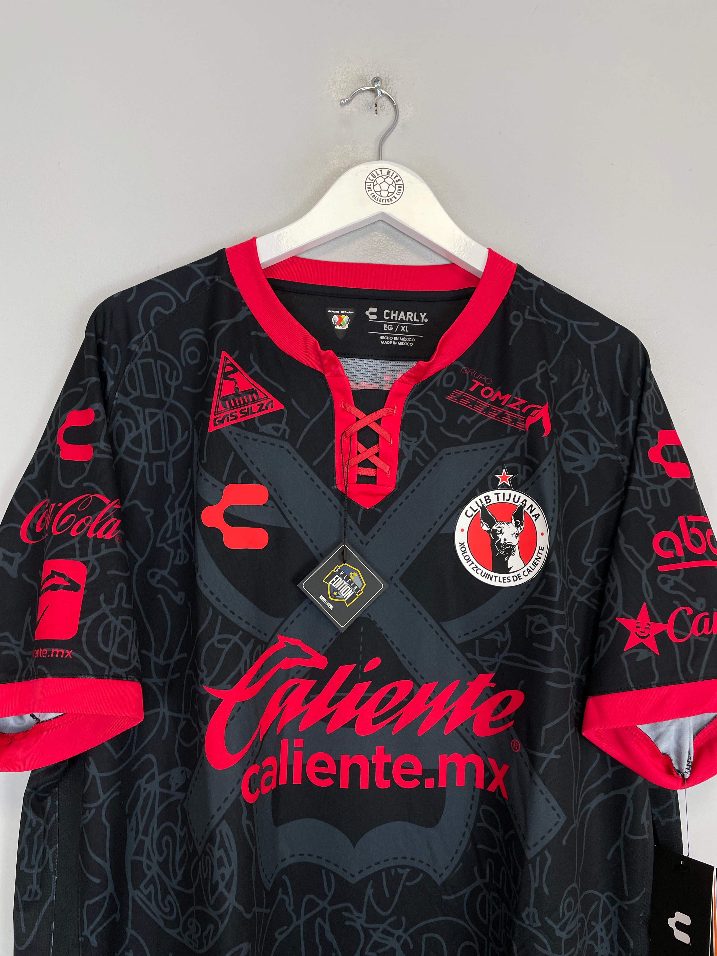Shop 2021/22 CLUB TIJUANA *BNWT* THIRD SHIRT (XL) CHARLY, classic football shirts, vintage football shirts & retro soccer jerseys at Cult Kits