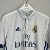 2016/17 REAL MADRID RONALDO #7 HOME SHIRT (M) ADIDAS