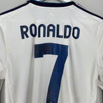 Shop 2012/13 REAL MADRID RONALDO #7 L/S HOME SHIRT (S) ADIDAS, classic football shirts, vintage football shirts & retro soccer jerseys at Cult Kits