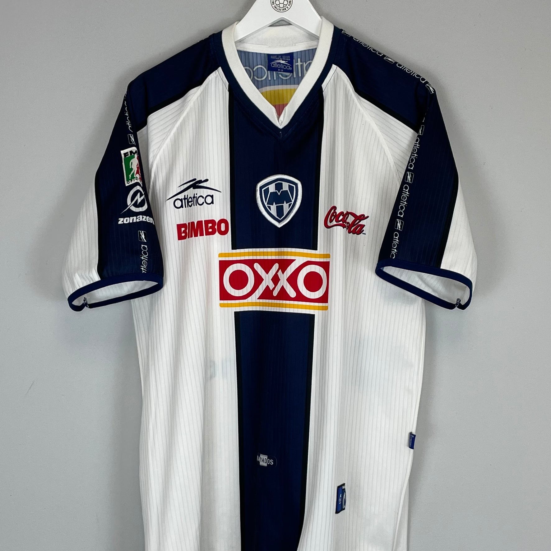 Shop 2000/01 MONTERREY AWAY SHIRT (M) ATLETICA, classic football shirts, vintage football shirts & retro soccer jerseys at Cult Kits