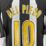 2004/05 JUVENTUS DEL PIERO #10 HOME SHIRT (L) NIKE