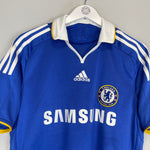 Shop 2008/09 CHELSEA DROGBA #11 HOME SHIRT (L) ADIDAS, classic football shirts, vintage football shirts & retro soccer jerseys at Cult Kits