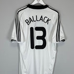 Shop 2008/09 GERMANY BALLACK #13 HOME SHIRT (L) ADIDAS, classic football shirts, vintage football shirts & retro soccer jerseys at Cult Kits