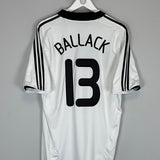 Shop 2008/09 GERMANY BALLACK #13 HOME SHIRT (L) ADIDAS, classic football shirts, vintage football shirts & retro soccer jerseys at Cult Kits