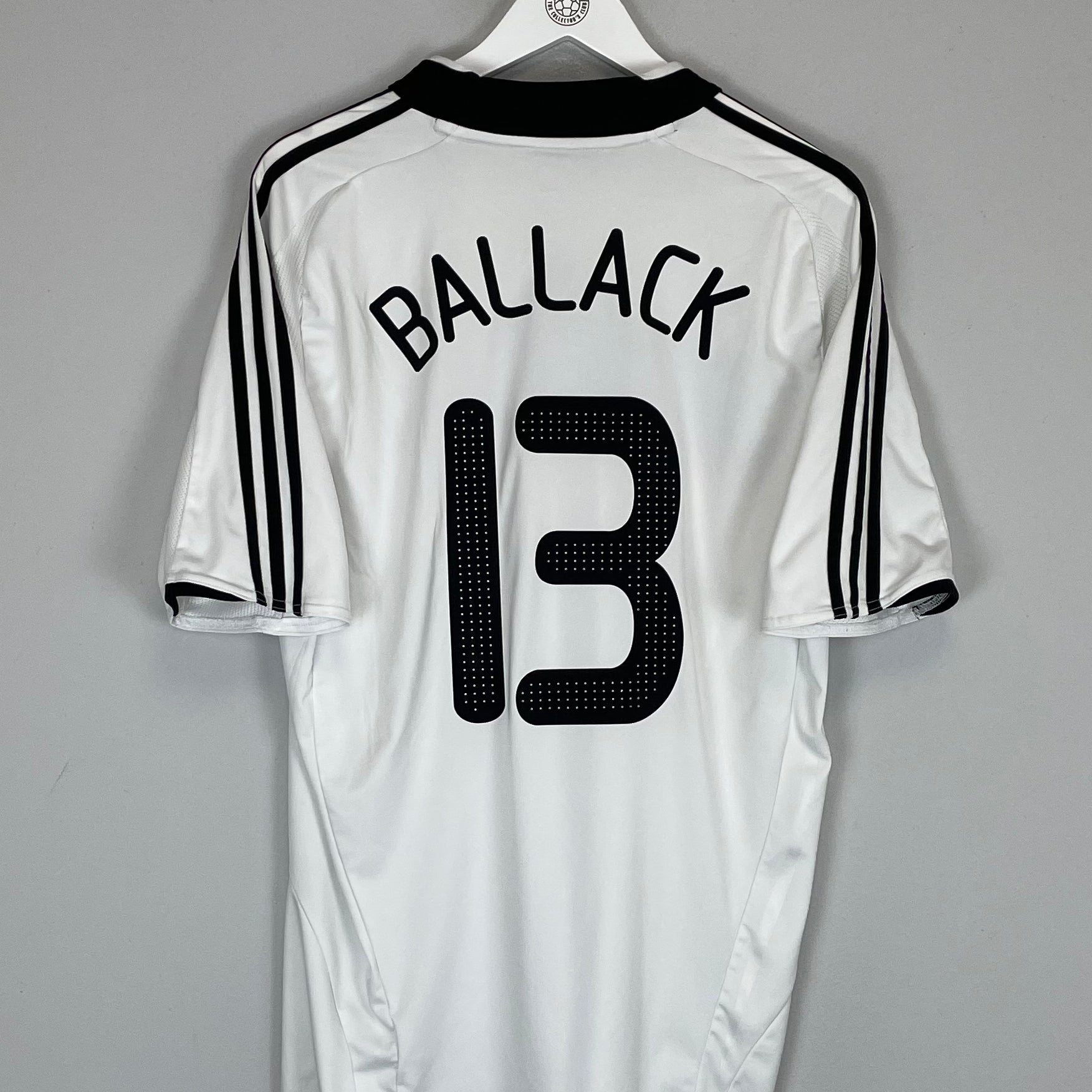 Shop 2008/09 GERMANY BALLACK #13 HOME SHIRT (L) ADIDAS, classic football shirts, vintage football shirts & retro soccer jerseys at Cult Kits