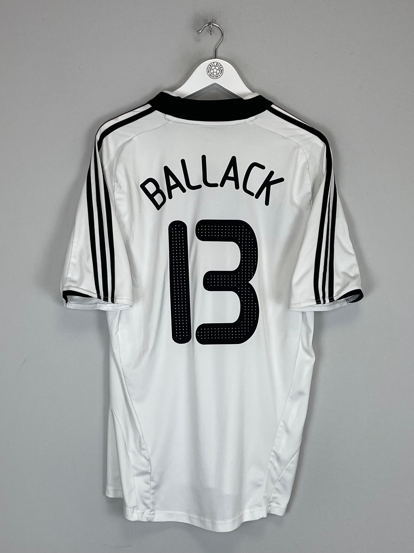 Shop 2008/09 GERMANY BALLACK #13 HOME SHIRT (L) ADIDAS, classic football shirts, vintage football shirts & retro soccer jerseys at Cult Kits
