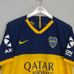 Shop 2019/20 BOCA JUNIORS *AUTHENTIC* HOME SHIRT (L) NIKE, classic football shirts, vintage football shirts & retro soccer jerseys at Cult Kits