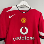 Shop 2004/06 MANCHESTER UNITED ROONEY #8 HOME SHIRT (S) NIKE, classic football shirts, vintage football shirts & retro soccer jerseys at Cult Kits