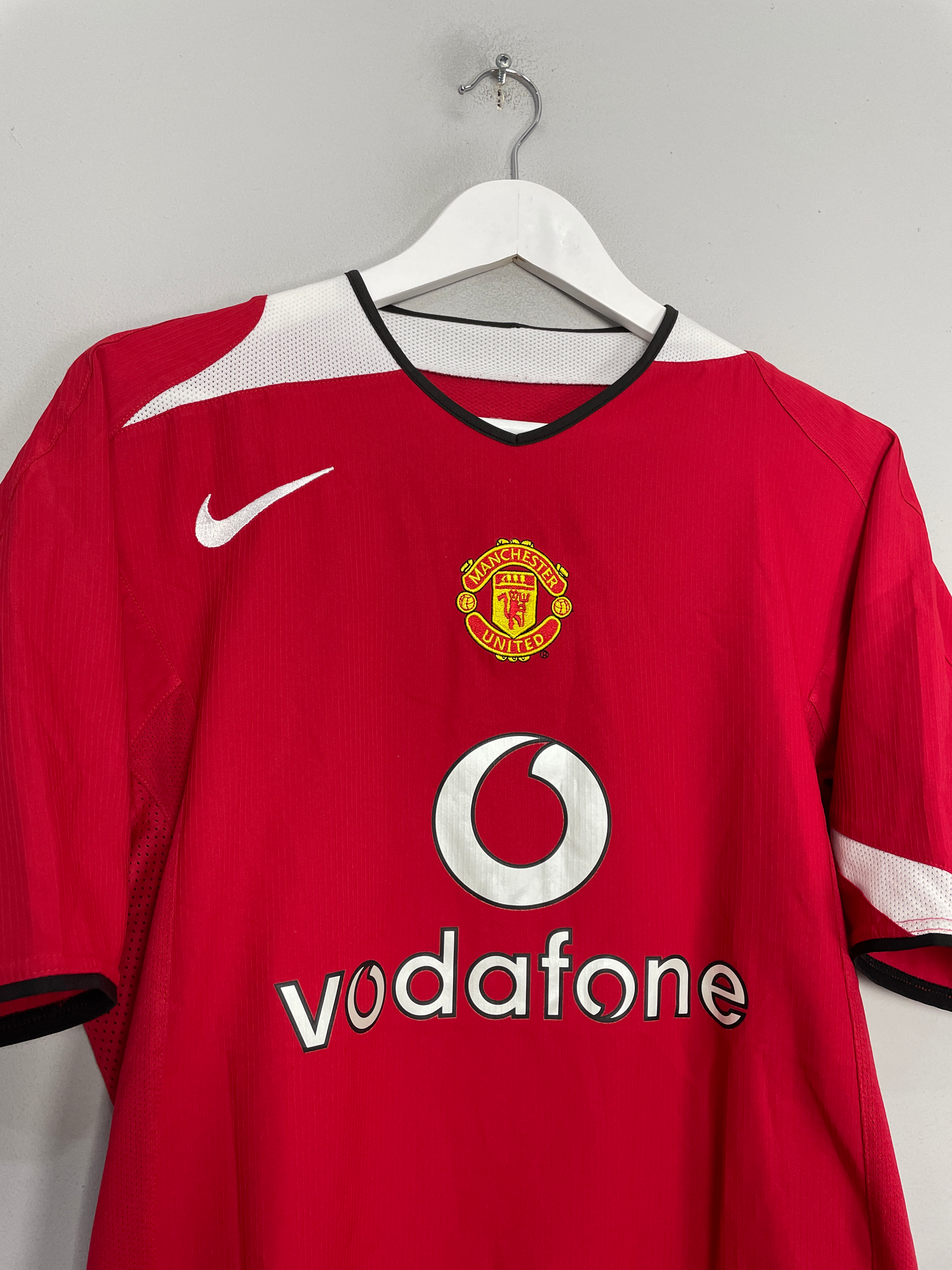 2004 06 MANCHESTER UNITED ROONEY 8 HOME SHIRT S NIKE