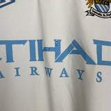 2010/11 MANCHESTER CITY ADEBAYOR #25 TRAINING SHIRT (L) UMBRO