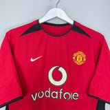 2002/04 MANCHESTER UNITED RONALDO #7 HOME SHIRT (M) NIKE