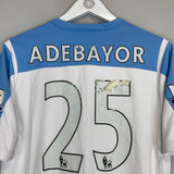 2010/11 MANCHESTER CITY ADEBAYOR #25 TRAINING SHIRT (L) UMBRO