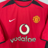 2002/04 MANCHESTER UNITED RONALDO #7 HOME SHIRT (M) NIKE