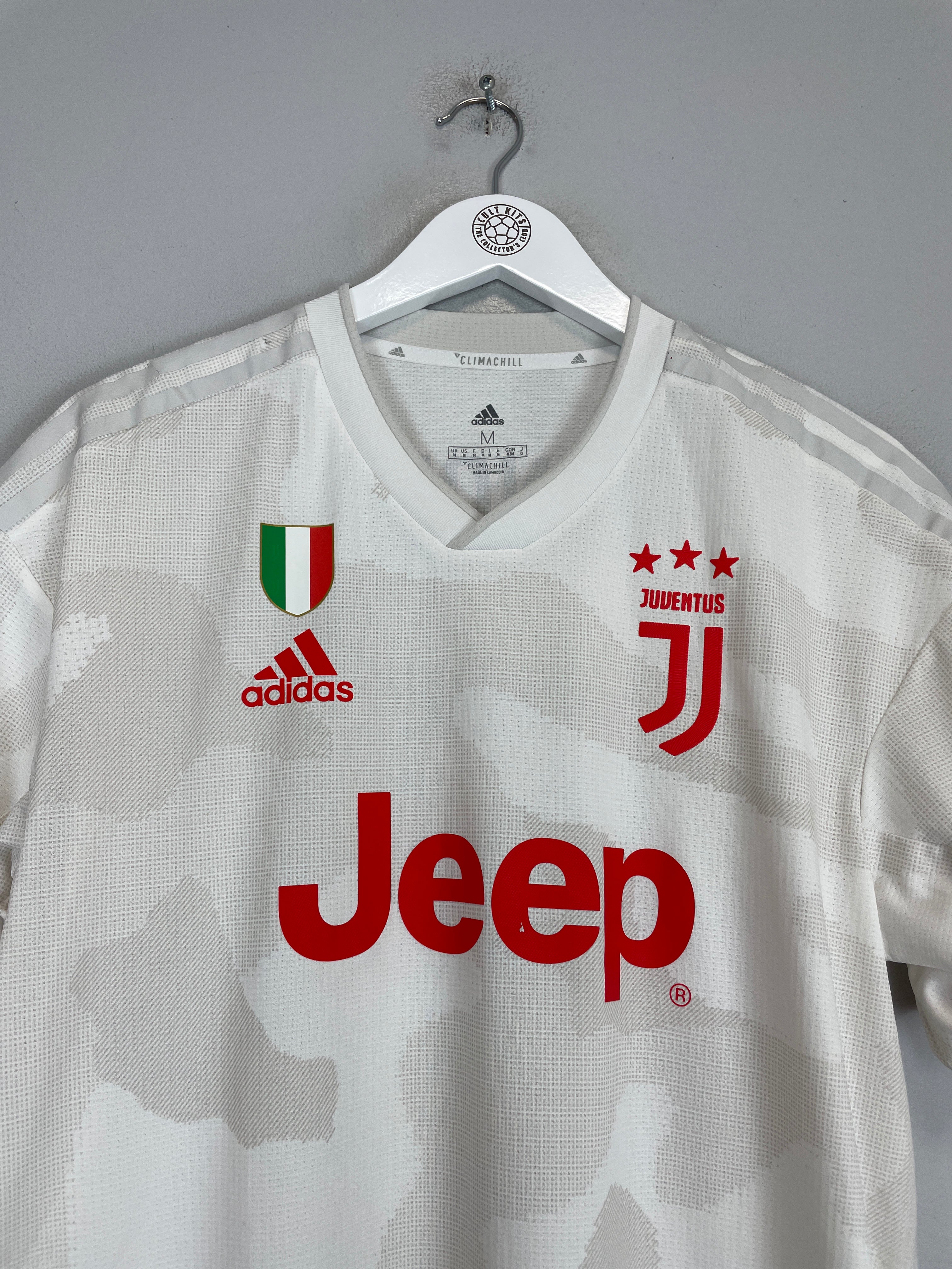 Shop 2019/20 JUVENTUS RONALDO #7 *AUTHENTIC* AWAY SHIRT (M) ADIDAS, classic football shirts, vintage football shirts & retro soccer jerseys at Cult Kits