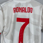 Shop 2019/20 JUVENTUS RONALDO #7 *AUTHENTIC* AWAY SHIRT (M) ADIDAS, classic football shirts, vintage football shirts & retro soccer jerseys at Cult Kits