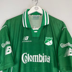 Shop 2001/02 DEPORTIVO CALI #8 HOME SHIRT (L) NEW BALANCE, classic football shirts, vintage football shirts & retro soccer jerseys at Cult Kits