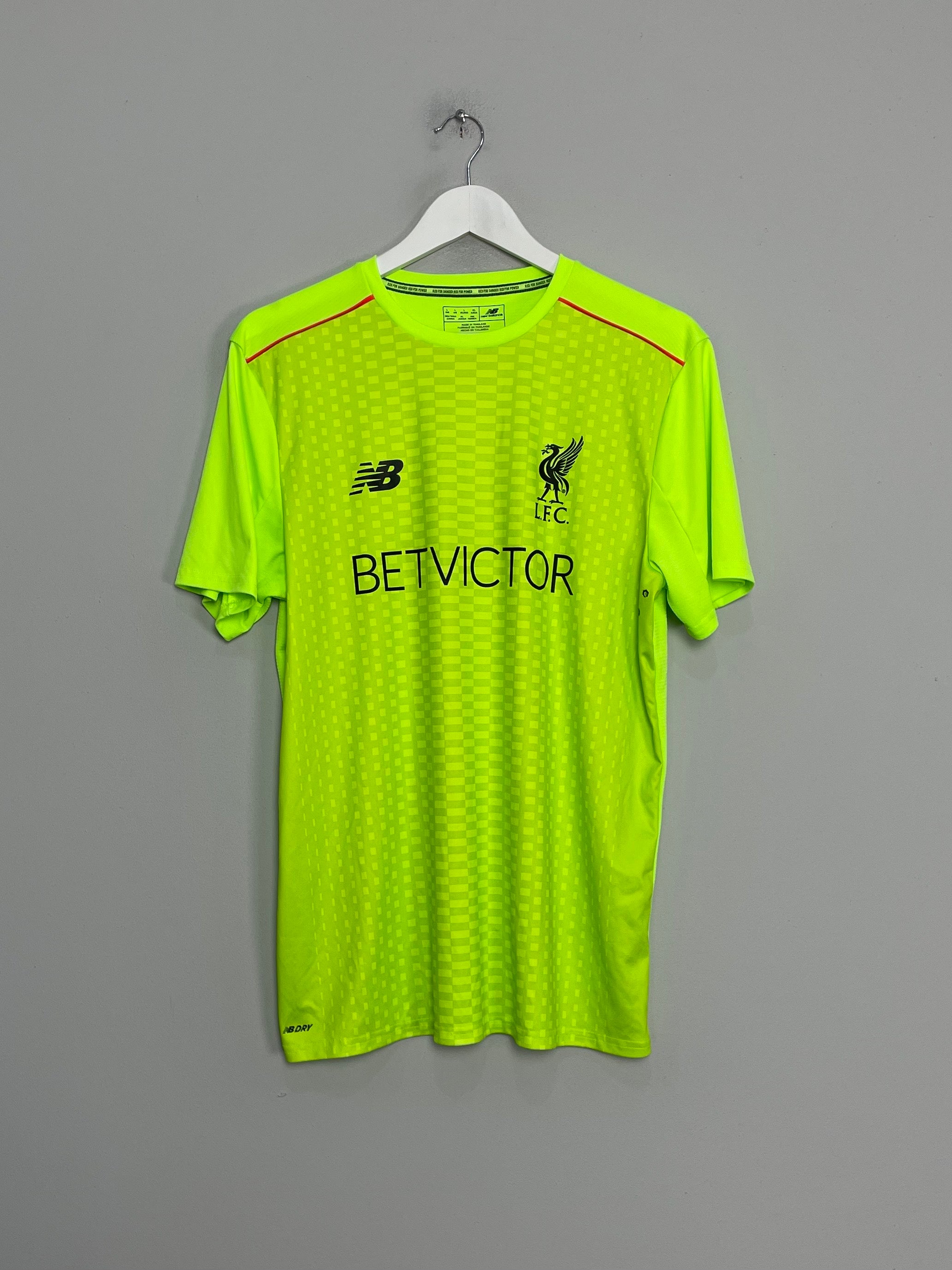 2016/17 LIVERPOOL TRAINING SHIRT (L) NEW BALANCE