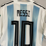Shop 2018/19 ARGENTINA MESSI #10 *AUTHENTIC* HOME SHIRT (XL) ADIDAS, classic football shirts, vintage football shirts & retro soccer jerseys at Cult Kits