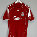 Shop 2004/06 LIVERPOOL GERRARD #8 HOME SHIRT (M) ADIDAS, classic football shirts, vintage football shirts & retro soccer jerseys at Cult Kits