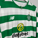 Shop 2018/19 CELTIC L/S HOME SHIRT (XL) NEW BALANCE, classic football shirts, vintage football shirts & retro soccer jerseys at Cult Kits
