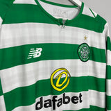 Shop 2018/19 CELTIC L/S HOME SHIRT (XL) NEW BALANCE, classic football shirts, vintage football shirts & retro soccer jerseys at Cult Kits