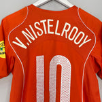 Shop 2004/06 NETHERLANDS V.NISTELROOY #10 HOME SHIRT (L) NIKE, classic football shirts, vintage football shirts & retro soccer jerseys at Cult Kits