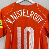 Shop 2004/06 NETHERLANDS V.NISTELROOY #10 HOME SHIRT (L) NIKE, classic football shirts, vintage football shirts & retro soccer jerseys at Cult Kits