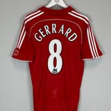 Shop 2004/06 LIVERPOOL GERRARD #8 HOME SHIRT (M) ADIDAS, classic football shirts, vintage football shirts & retro soccer jerseys at Cult Kits