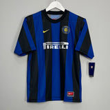 1999/00 INTER MILAN *BNWT* HOME SHIRT (L.KIDS) NIKE