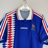 1994/96 FRANCE HOME SHIRT (L) ADIDAS