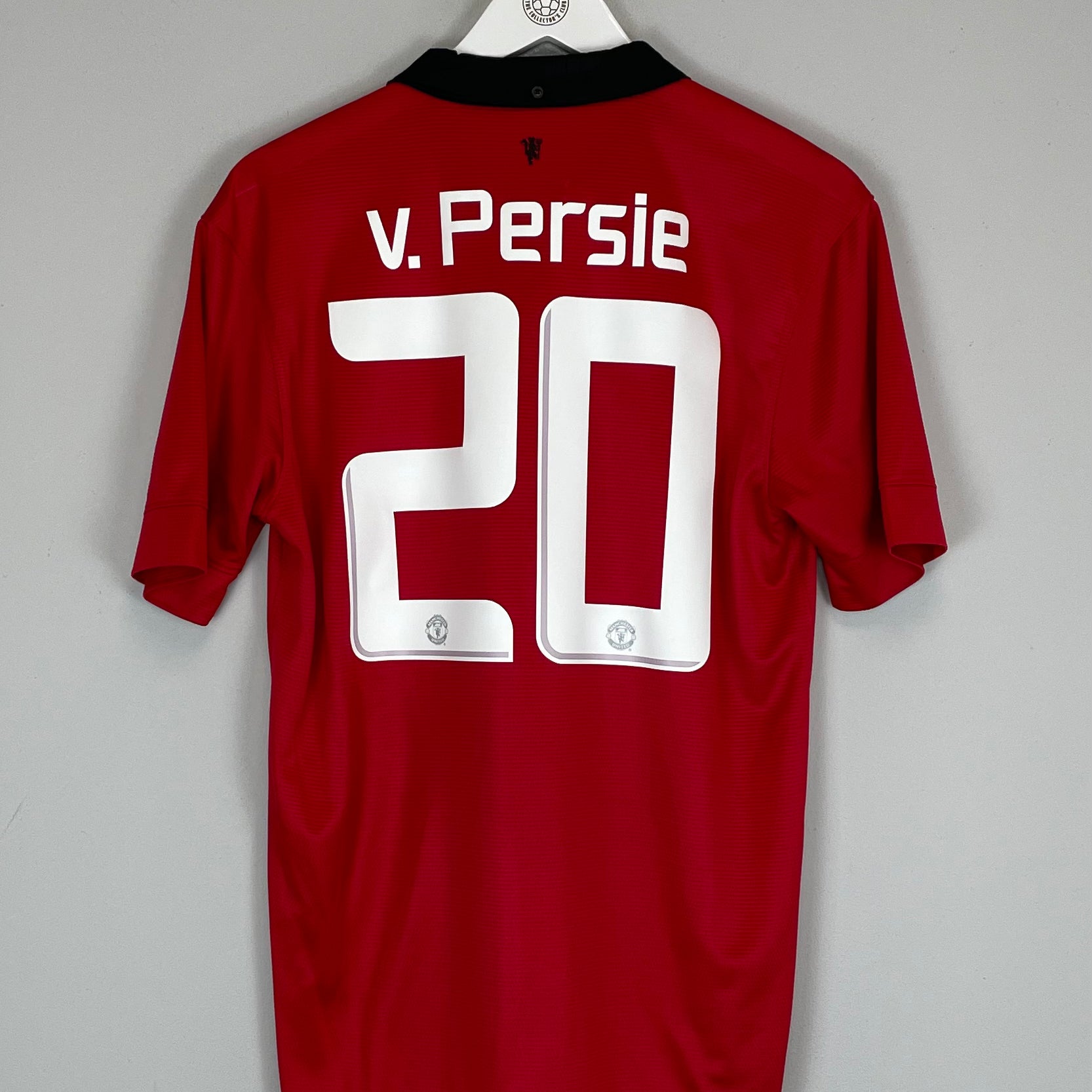 Shop 2013/14 MANCHESTER UNITED V.PERSIE #20 HOME SHIRT (M) NIKE, classic football shirts, vintage football shirts & retro soccer jerseys at Cult Kits