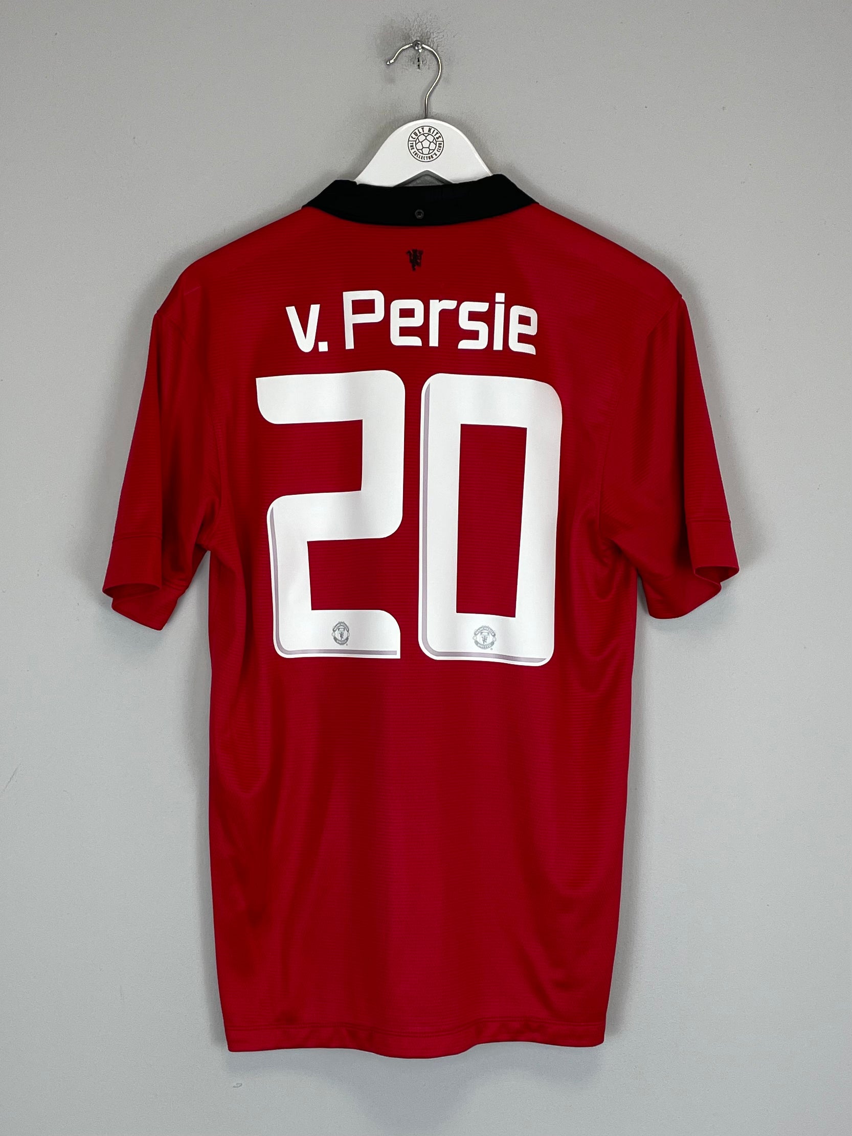 Shop 2013/14 MANCHESTER UNITED V.PERSIE #20 HOME SHIRT (M) NIKE, classic football shirts, vintage football shirts & retro soccer jerseys at Cult Kits
