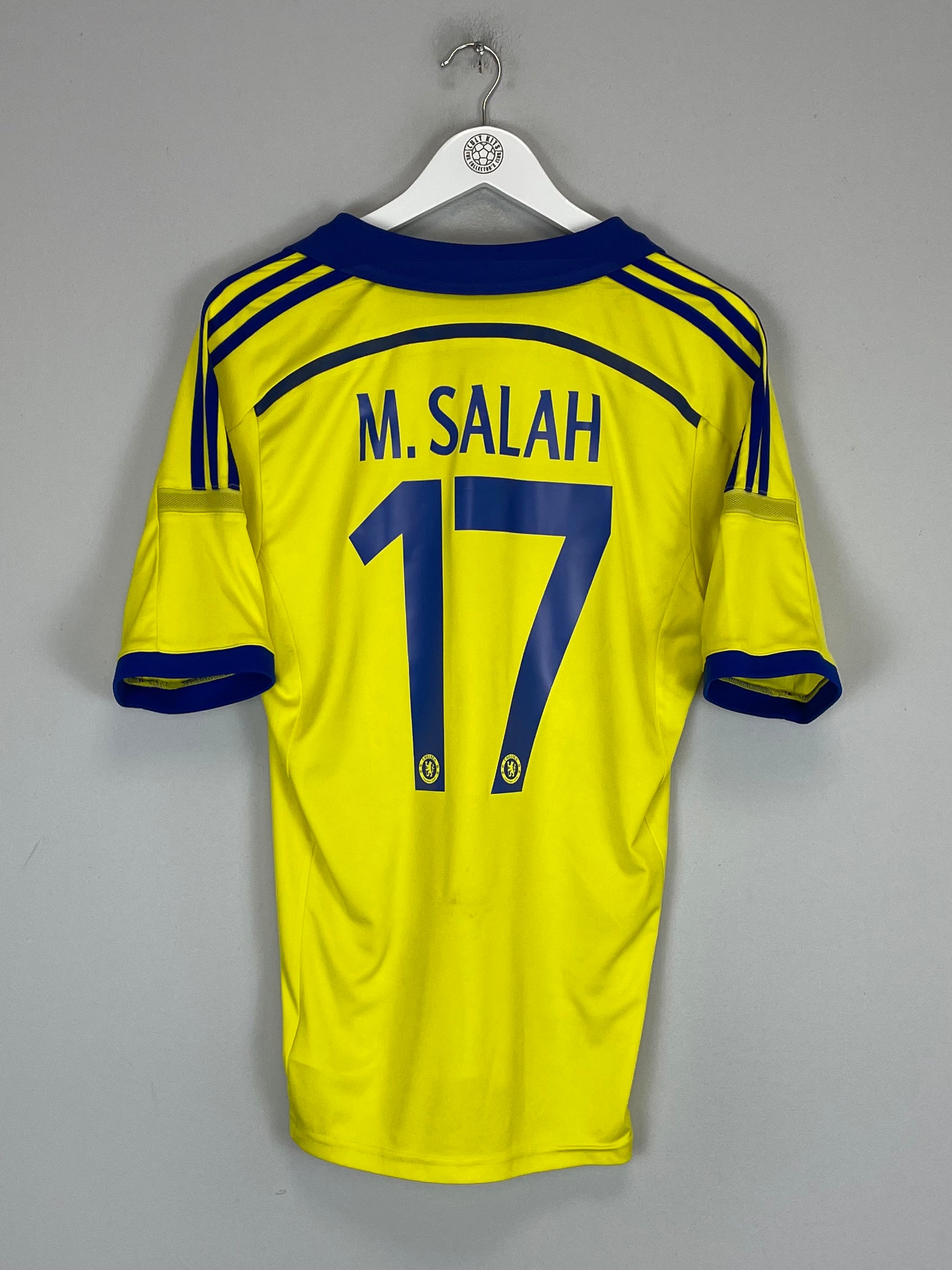 Shop 2014/15 CHELSEA M.SALAH #17 AWAY SHIRT (M) ADIDAS, classic football shirts, vintage football shirts & retro soccer jerseys at Cult Kits