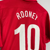 Shop 2013/14 ENGLAND ROONEY #10 *150 YEARS* AWAY SHIRT (L) NIKE, classic football shirts, vintage football shirts & retro soccer jerseys at Cult Kits