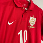 Shop 2013/14 ENGLAND ROONEY #10 *150 YEARS* AWAY SHIRT (L) NIKE, classic football shirts, vintage football shirts & retro soccer jerseys at Cult Kits