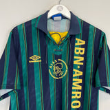 1993/94 AJAX AWAY SHIRT (L) UMBRO