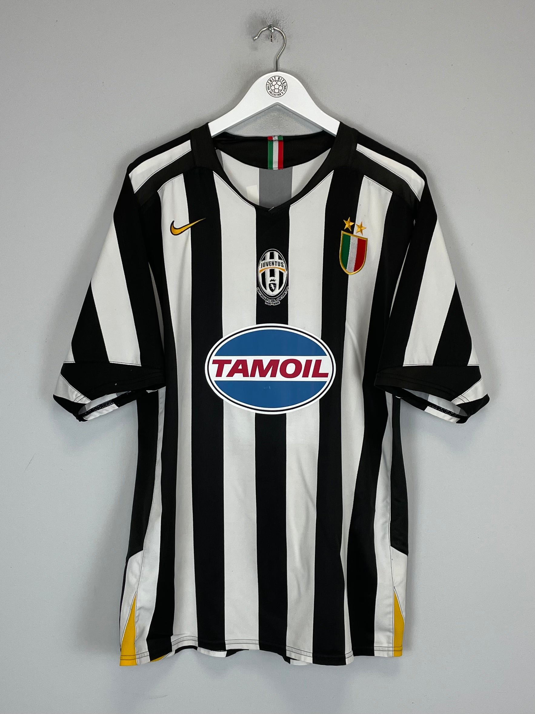 Shop 2005/06 JUVENTUS DEL PIERO #10 HOME SHIRT (XL) NIKE, classic football shirts, vintage football shirts & retro soccer jerseys at Cult Kits