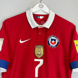 2015/16 CHILE ALEXIS #7 *AUTHENTIC* HOME SHIRT (M) NIKE