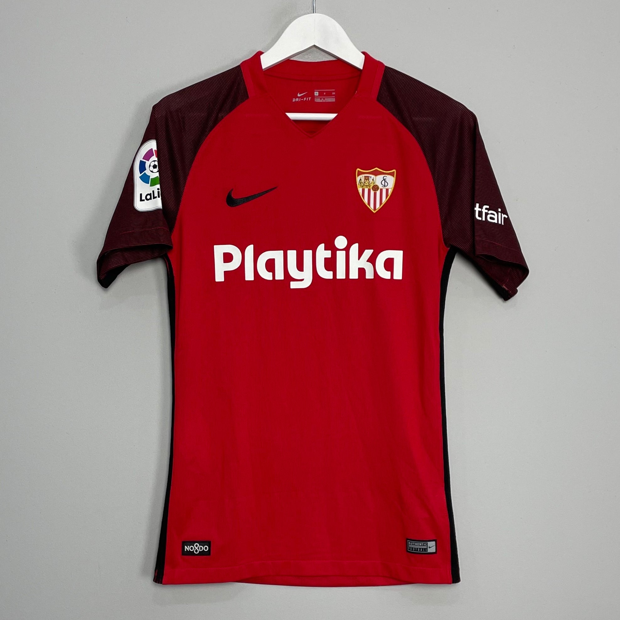 Shop 2018/19 SEVILLA AWAY SHIRT (S) NIKE, classic football shirts, vintage football shirts & retro soccer jerseys at Cult Kits